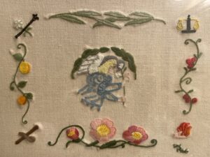 Auntie Anne's Angel Embroidery